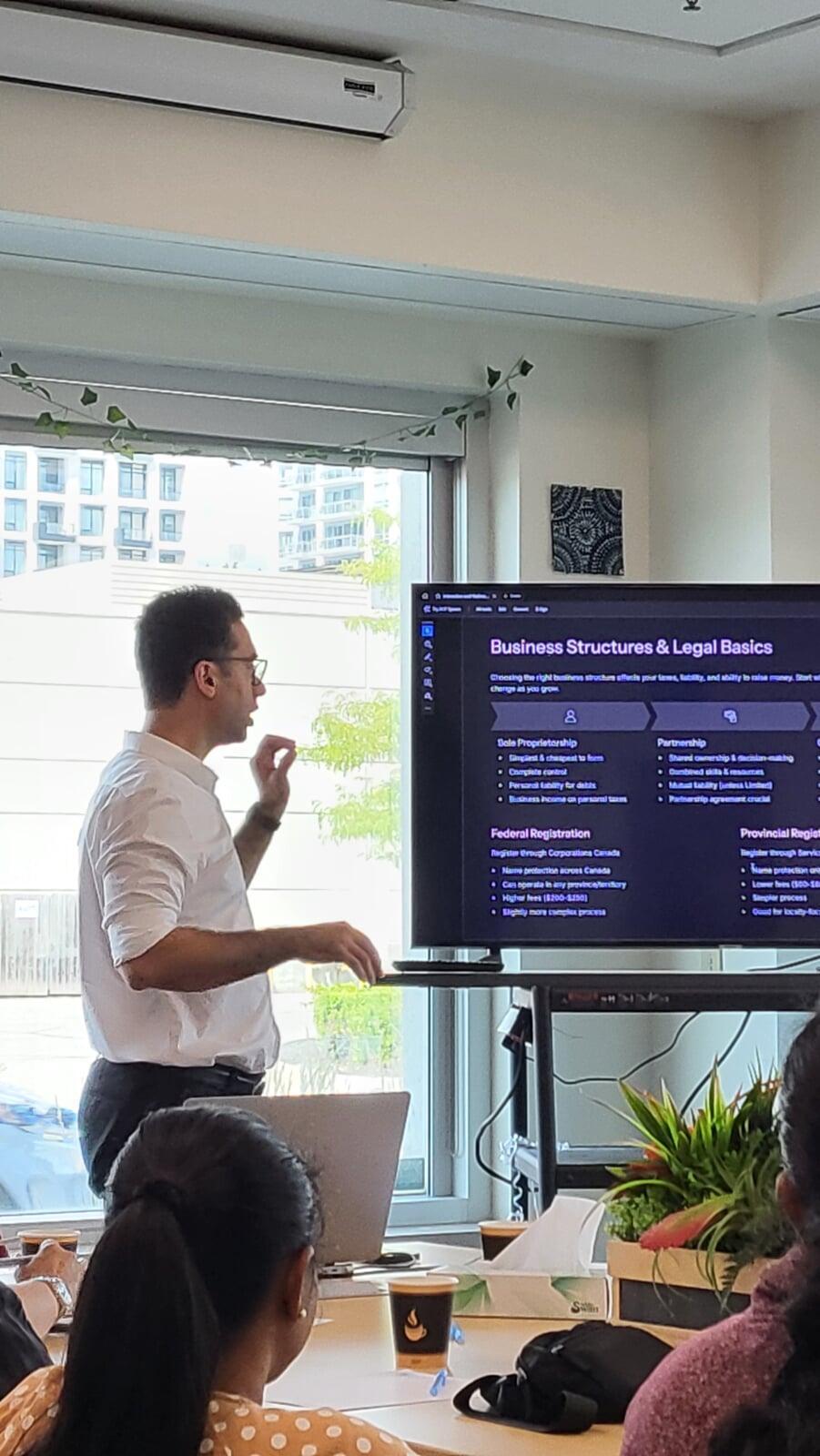 Amirhossein Farjami - Business Mentor of Canada